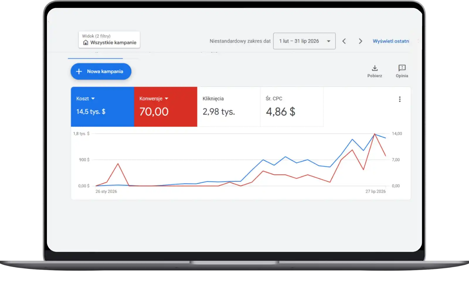 Case study - Fundacja - Mock up